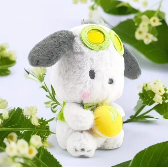 Sanrio characters Summer vibes Pochacco plush. - Picture 2 of 5